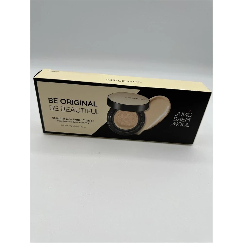 Jung Saem Mool Essential Skin Nuder Cushion Just (2) Refills #21 Medium